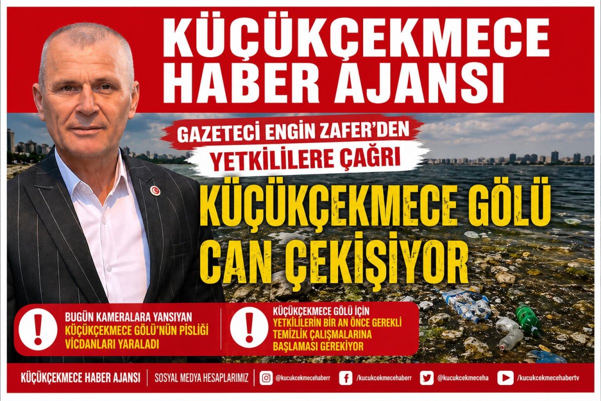 Küçükçekmece’de Çevre Alarmı: Menekşe Deresi’nde Kahverengi Su ve Kirlilik Tehlikesi Büyüyor