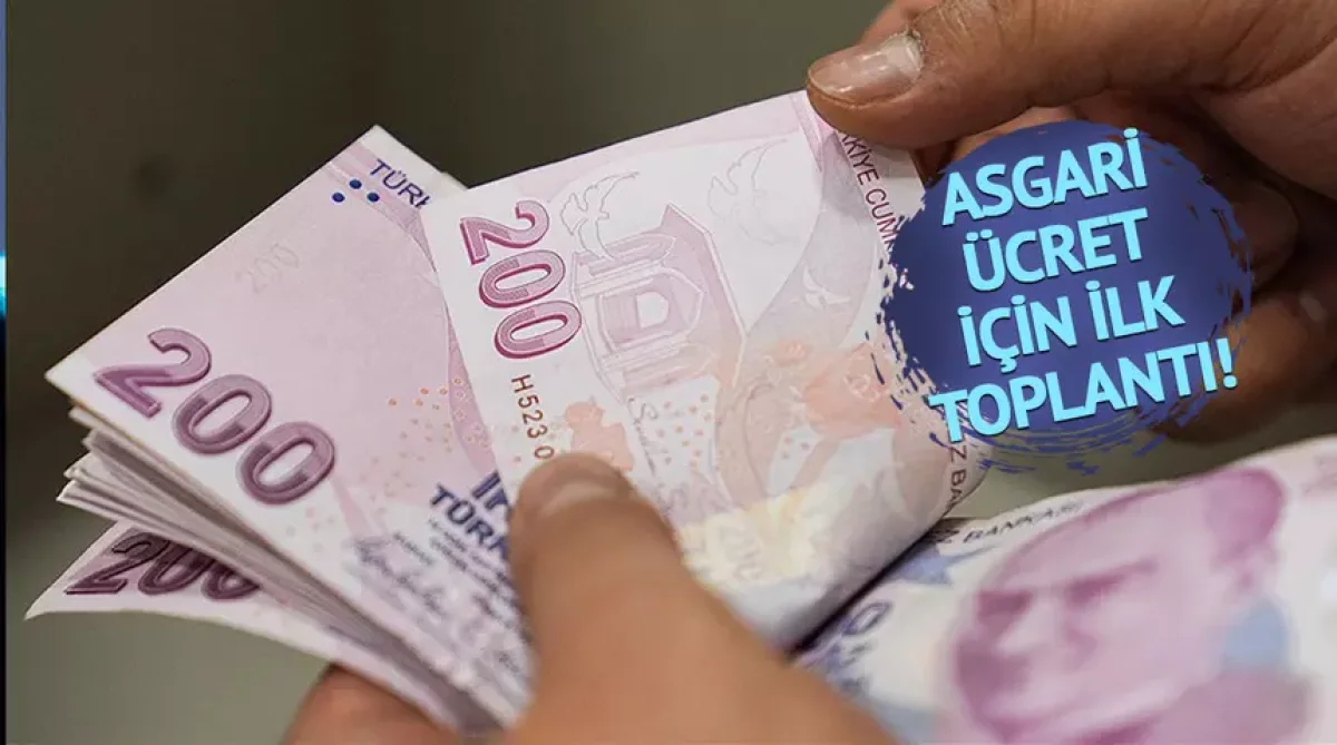 Asgari ücrette ilk toplantı 12 Aralık'ta yapılacak! Gözler TÜRK-İŞ'in kararında