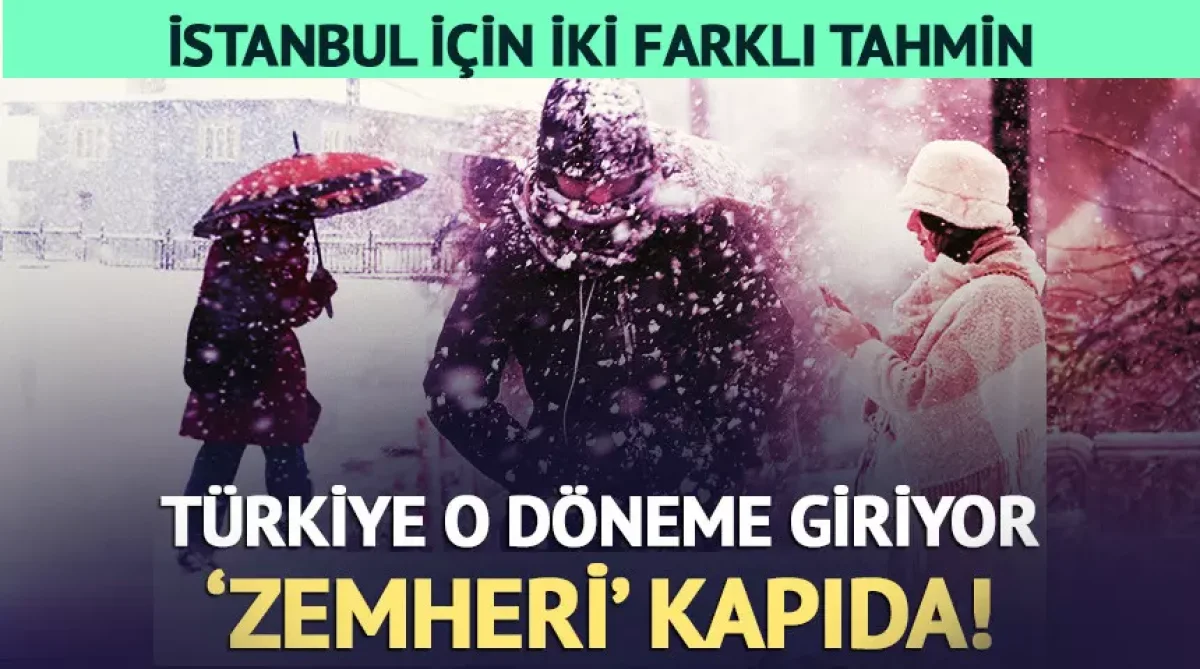 Zemheri Kapıda: Türkiye Genelinde Sert Soğuklar Geliyor