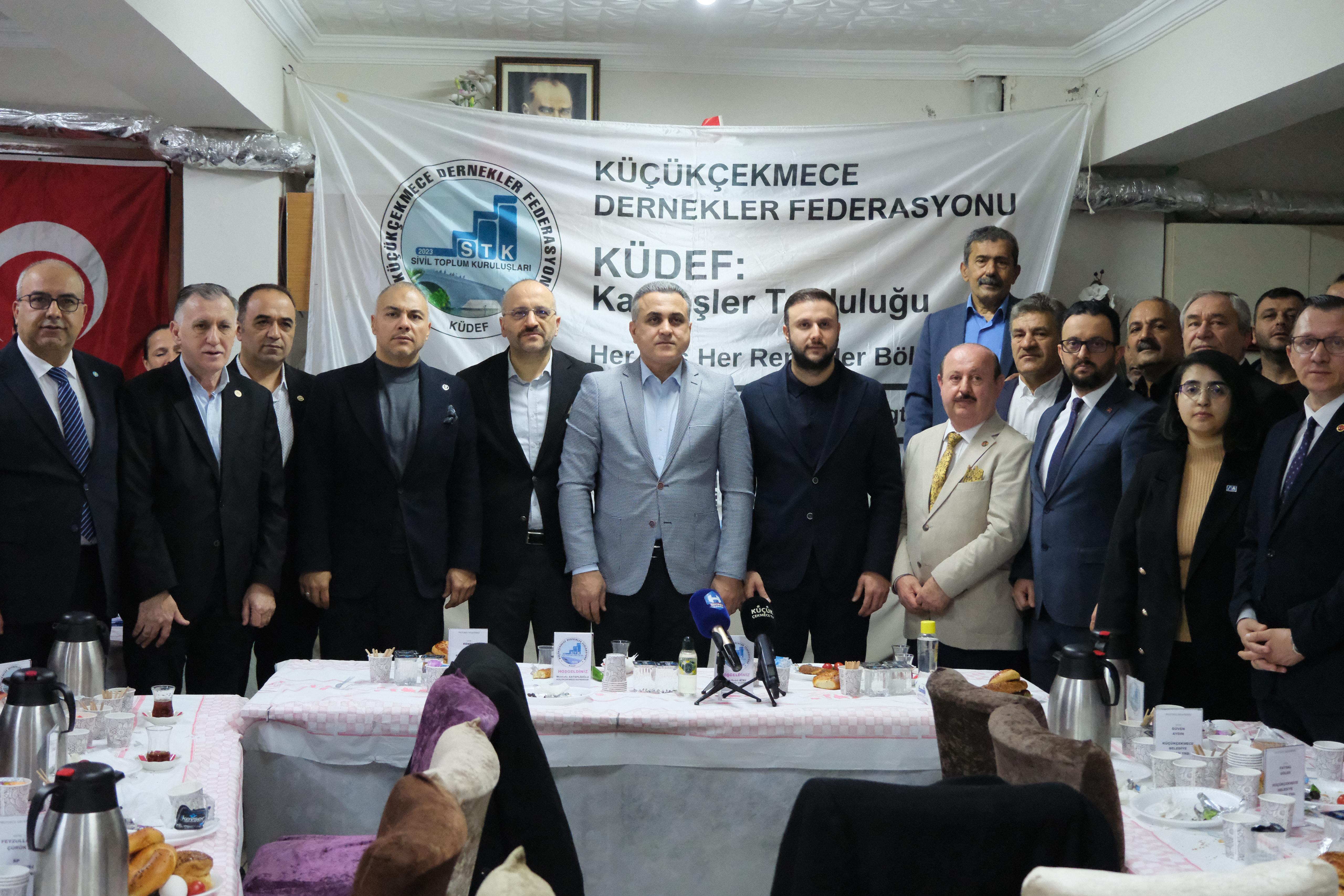 Küçükçekmece’de küdef genel kurulu: birlik ve beraberlik vurgusu öne çıktı