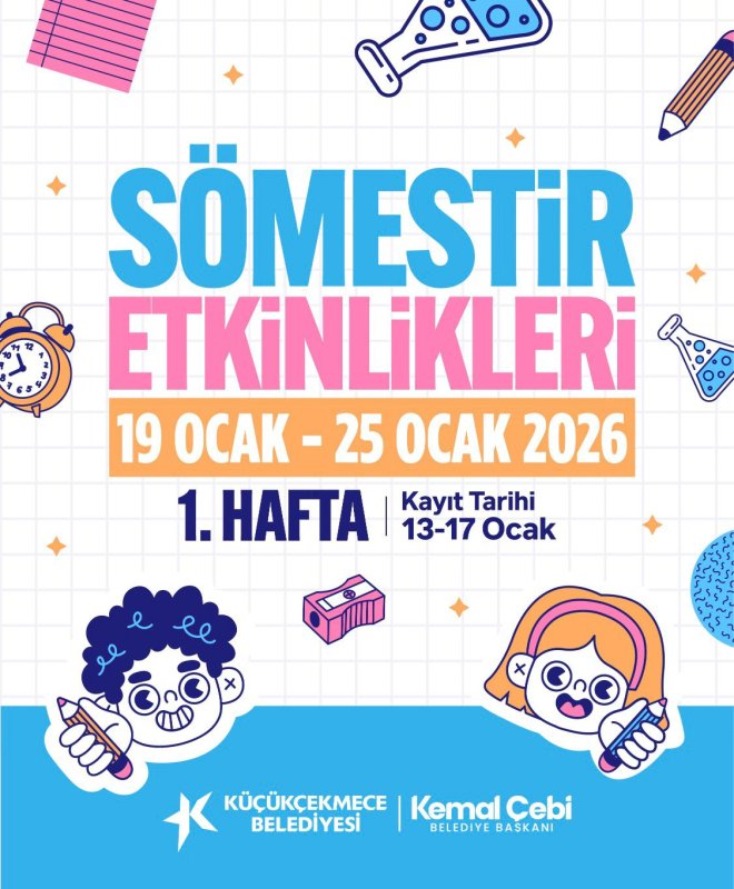 Dolu Dolu Sömestir Küçükçekmece’de: Tatil Boyunca Eğlence ve Öğrenme Bir Arada
