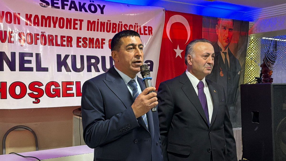 Sefaköy Şoförler Odası’nda Nefes Kesen Seçim: Durmuş Aslan 4 Oy Farkla Yeniden Başkan