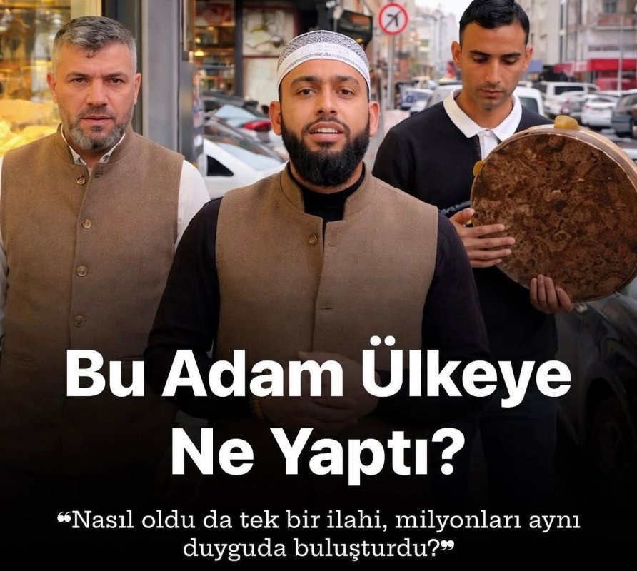 Bir İlahiyle Türkiye Tek Yürek Oldu: Celal Karatüre Akımı Büyüyor