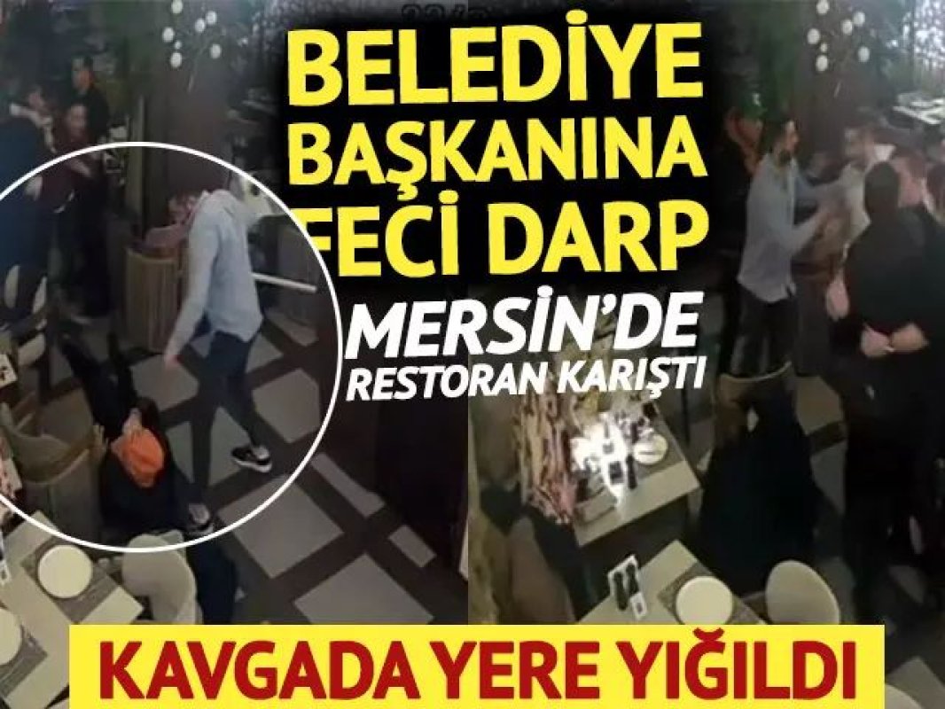 Mezitli Belediye Başkanı Ahmet Serkan Tuncer Restoranda Saldırıya Uğradı