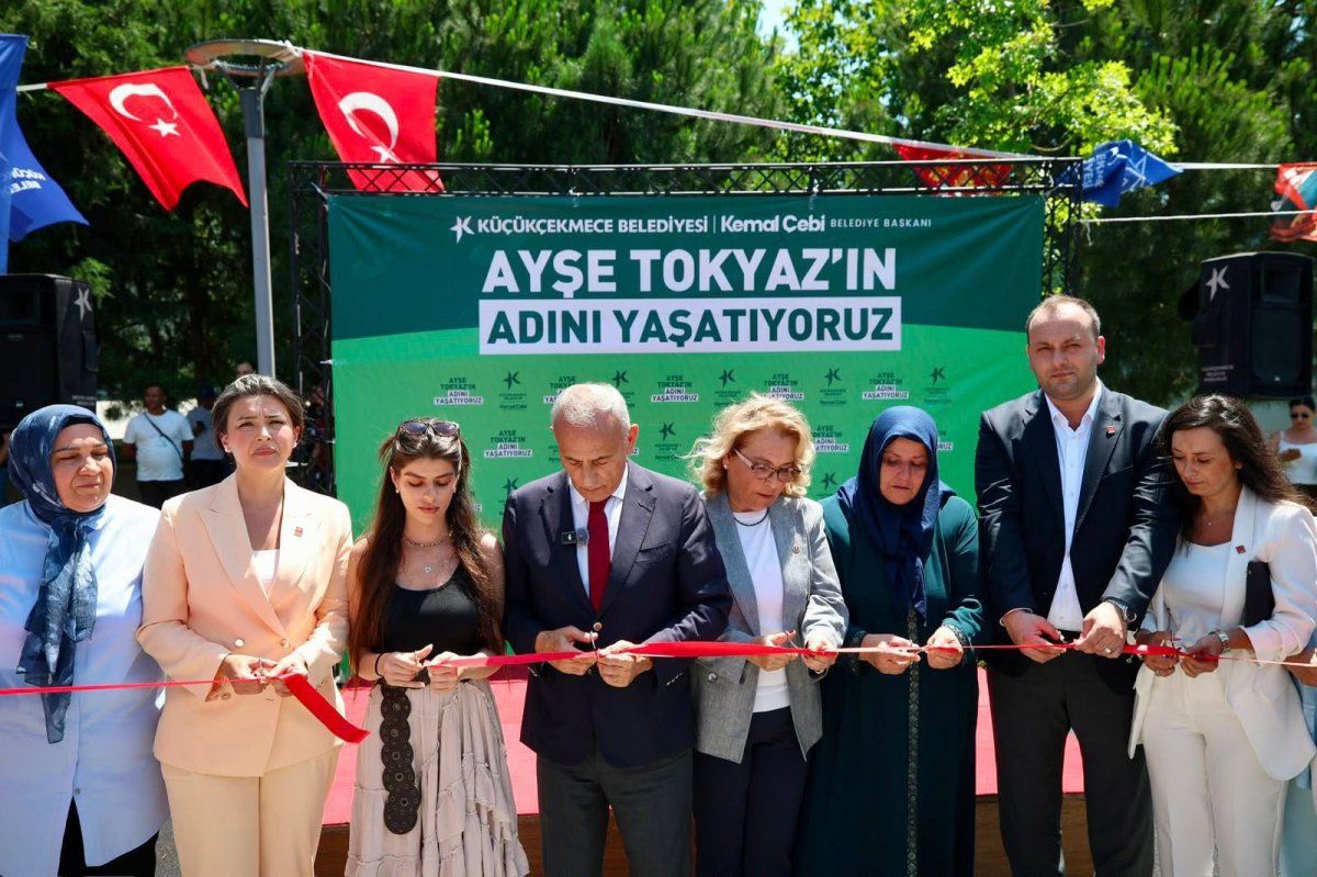 Küçükçekmece'de Ayşe Tokyaz Unutulmadı: İsmi Atakent'teki Parkta Yaşatılıyor