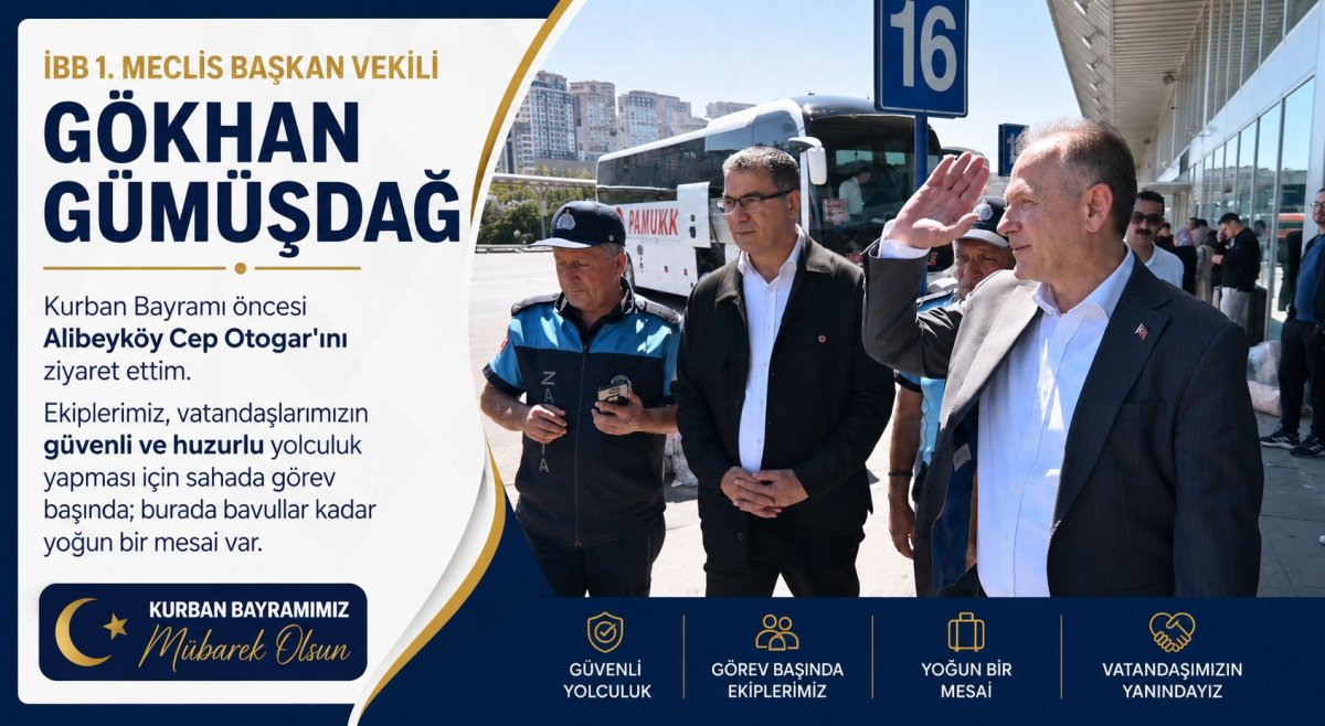 Gökhan Gümüşdağ Bayram Öncesi Sahadaydı: “İstanbulluların Huzuru İçin Görev Başındayız”