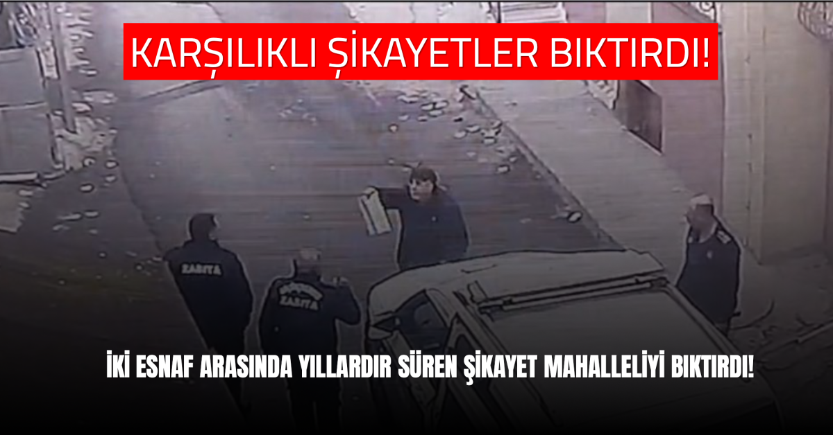 Küçükçekmece’de Kaldırım İşgali Tartışması: 8 Yıllık Şikâyet Savaşı Bitmek Bilmiyor