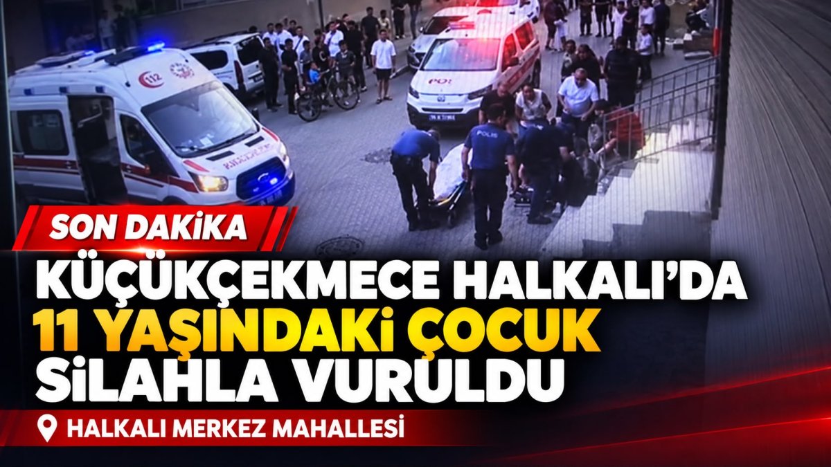 Küçükçekmece'de Silahlı Kavga: 11 Yaşındaki Çocuk Kurşunların Hedefi Oldu