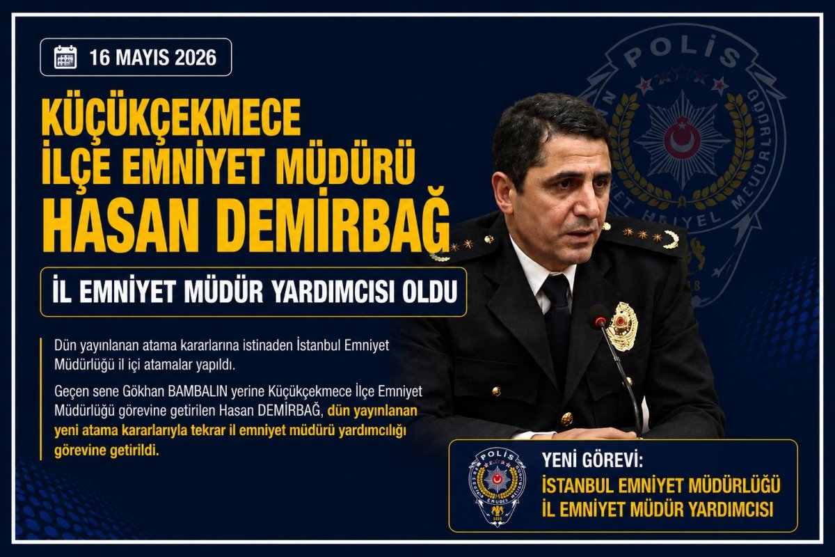 İstanbul Emniyeti’nde İl İçi Atamalar Yapıldı