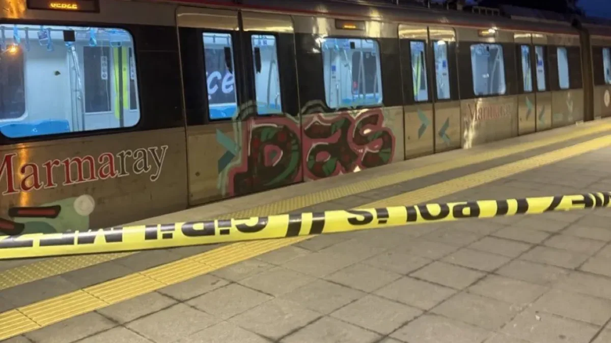 Küçükçekmece Marmaray İstasyonunda Feci Olay