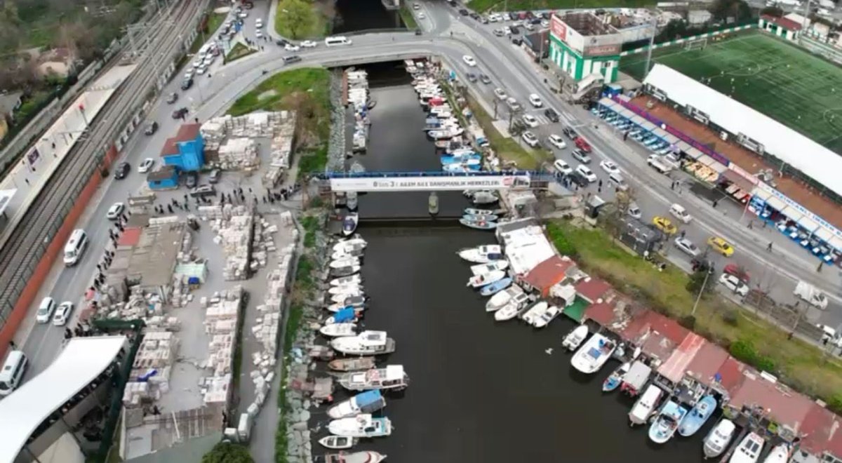 Küçükçekmece’de Yeni Asma Köprü Çalışması Başladı: Yoğunluk Tarih Oluyor