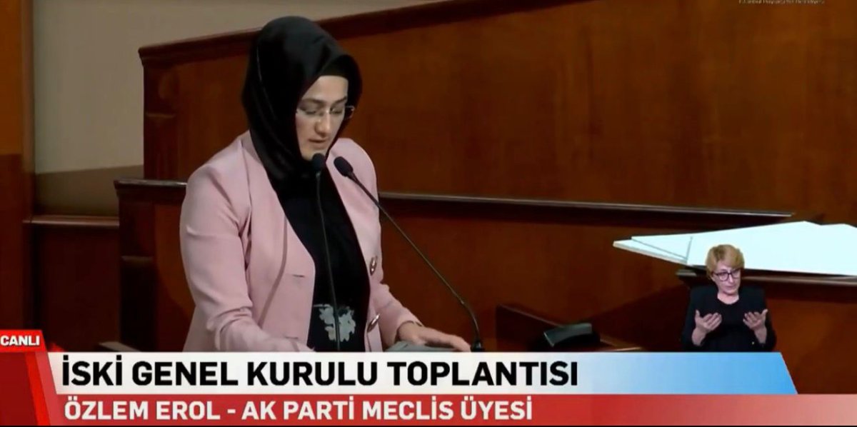 ÖZLEM EROL’DAN İBB MECLİSİ’NDE İSKİ’YE SERT ELEŞTİRİ