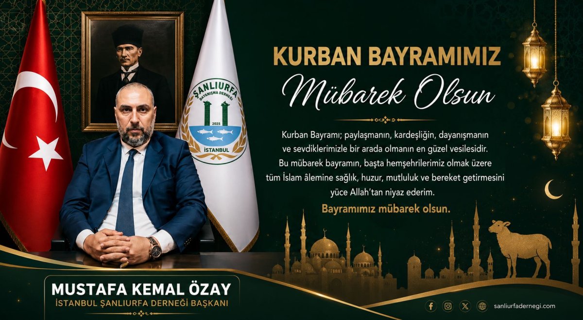 Mustafa Kemal Özay’dan Kurban Bayramı Mesajı
