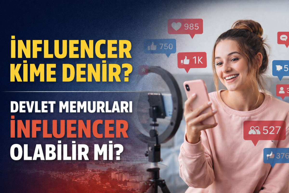 İNFLUENCER KİME DENİR? DEVLET MEMURLARI İNFLUENCER OLABİLİR Mİ?