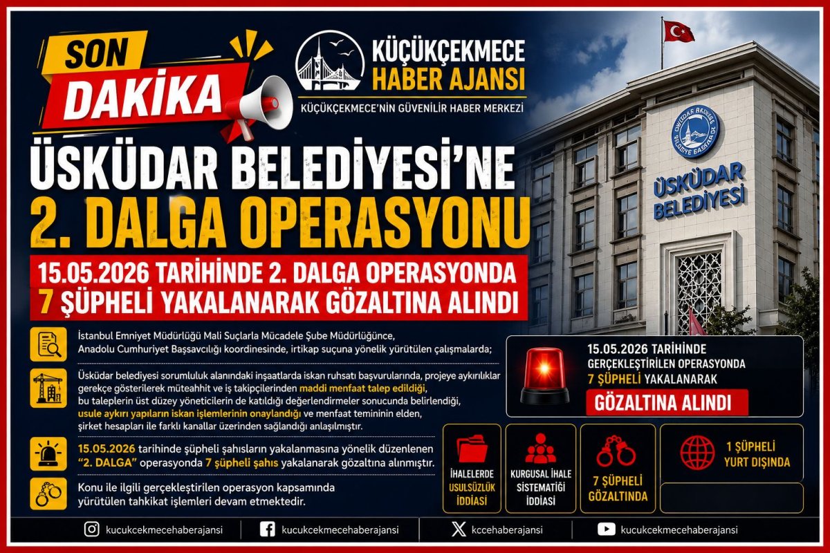 İstanbul Güne İki Büyük Operasyonla Uyandı: Üsküdar Belediyesi ve İBB’ye Mali Suç Operasyonu